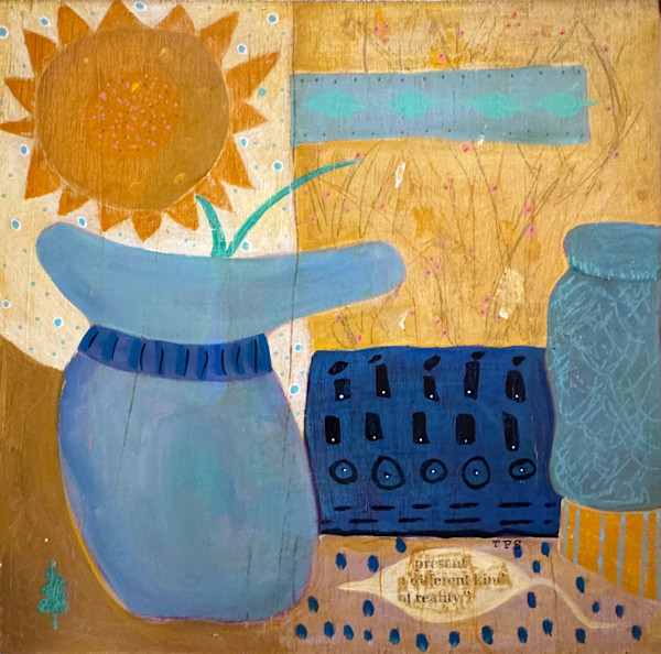 Blue and Orange #7 by Tracy Stilwell