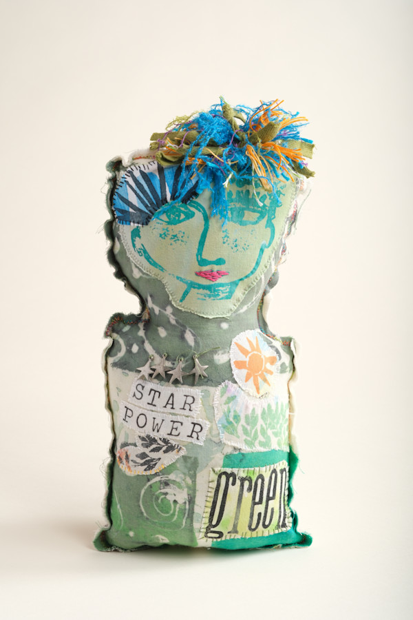 Star Power - Cloth Doll by Tracy Stilwell