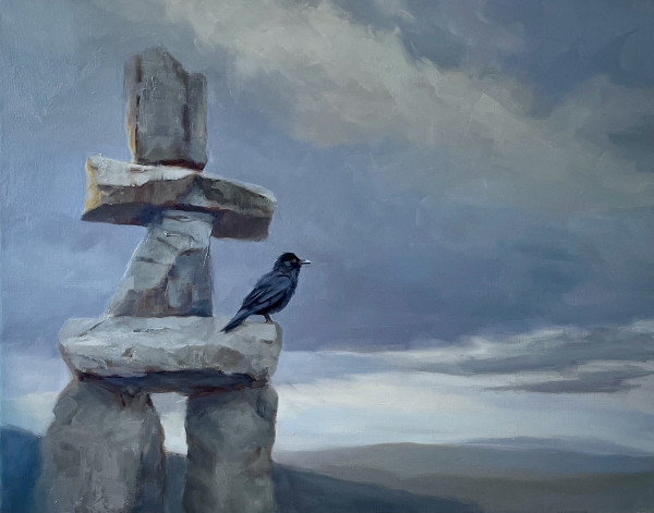 Inukshuk Lookout by Rose Tanner