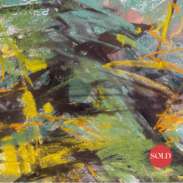 Lush Green Abstract by AMANDA HOUSTON, Image 2.
