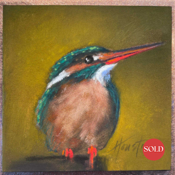 Whimsical Kingfisher by AMANDA HOUSTON, Image 2.