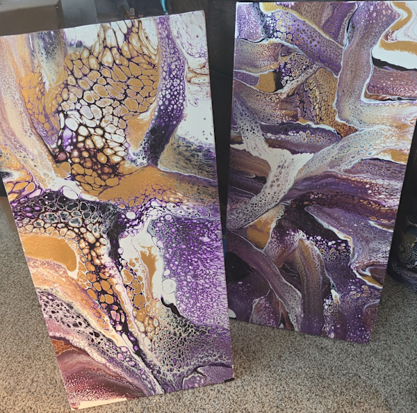 Shatterborn - Diptych by Nicole Warnock
