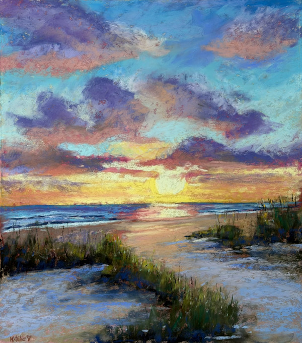Solitude at Sunset by Natalie Campbell