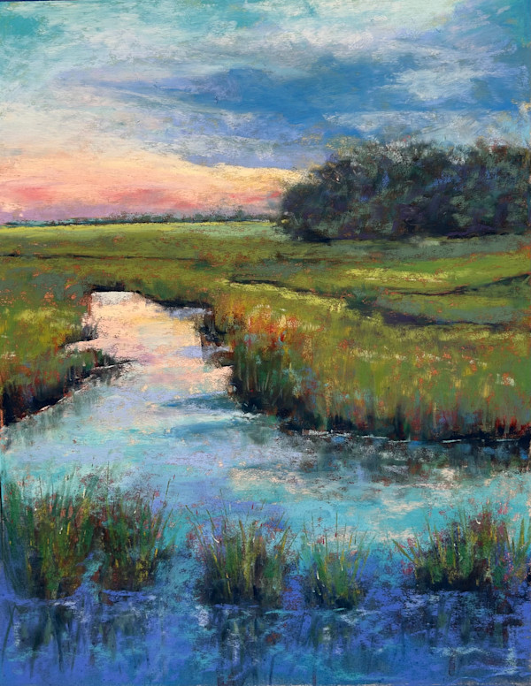 Carolina Marshland Glow by Natalie Campbell