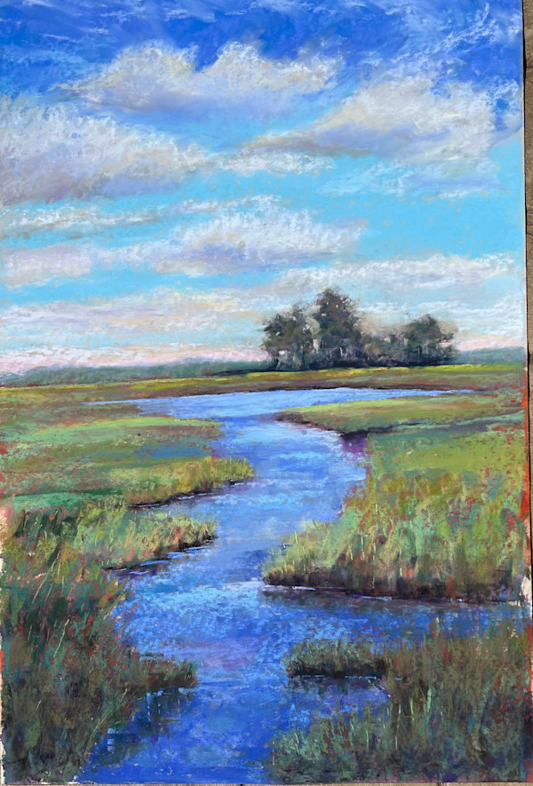 The Blue River Runs by Natalie Campbell