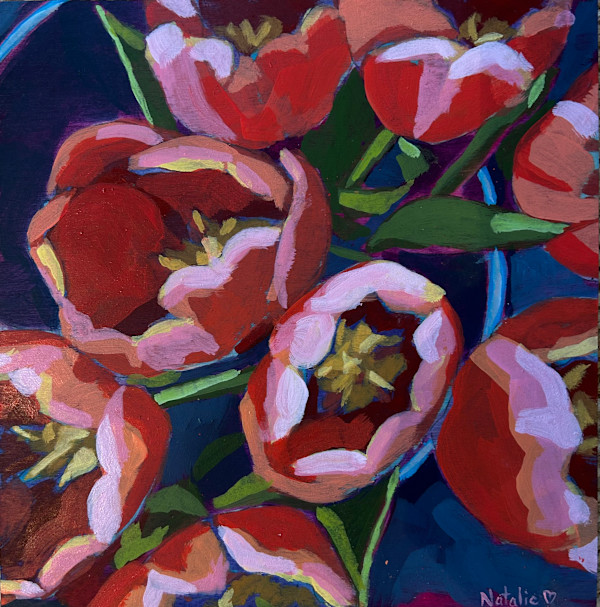 Hello Tulips! by Natalie Campbell
