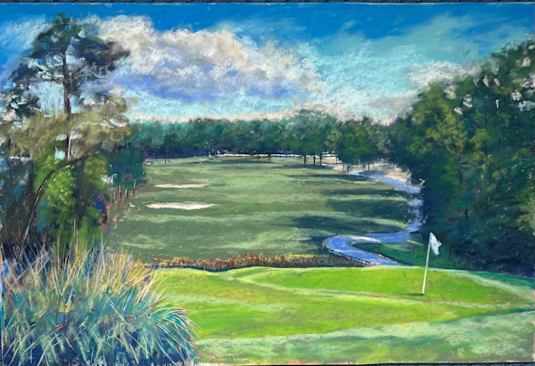 Compass Pointe 18th Hole by Natalie Campbell, Image 1.