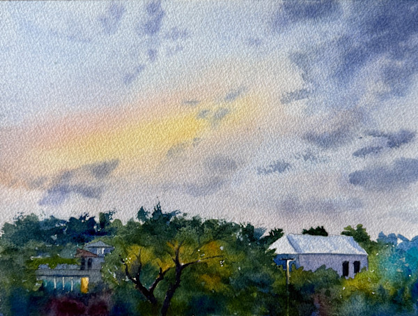 Alamo Heights Sunset by Margie Hildreth