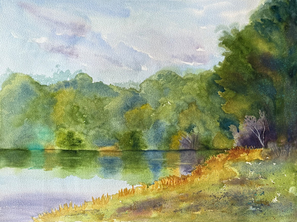 Woodlawn Lake by Margie Hildreth
