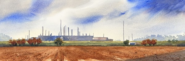 South Texas Refinery by Margie Hildreth