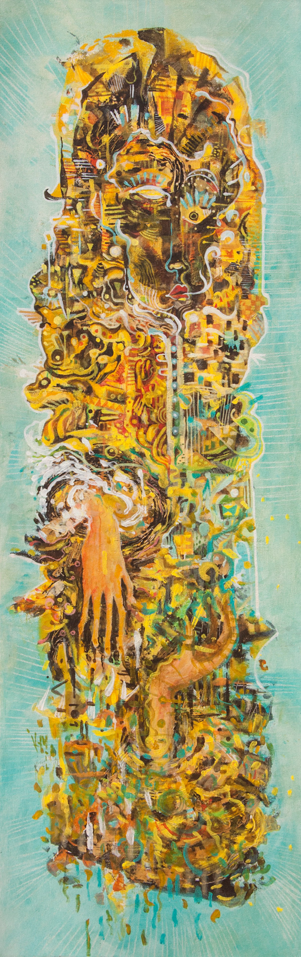 Reaching an Abstract Root by Angelo "NWARI" Jamilano, Image 1.