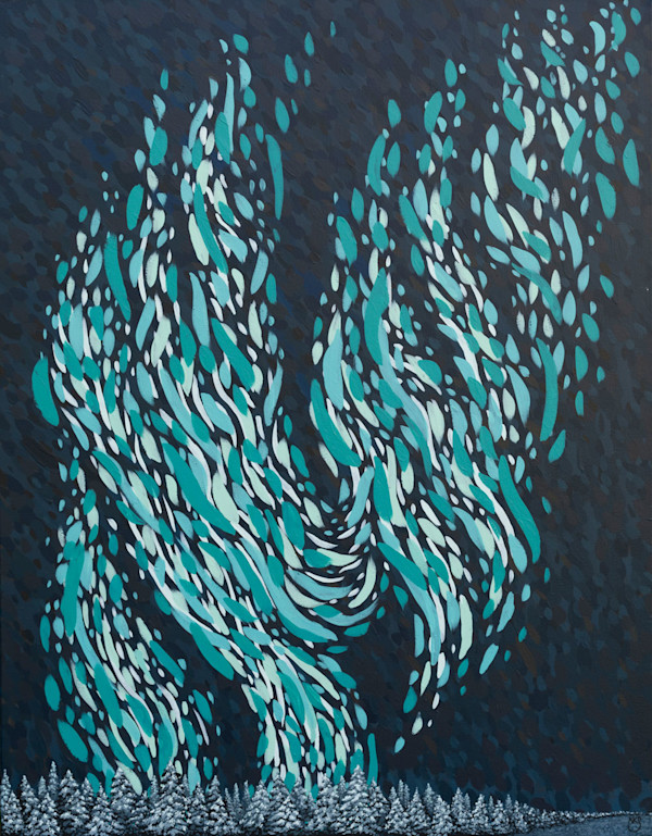 Northern Lights by Natalie K. Sannemalm