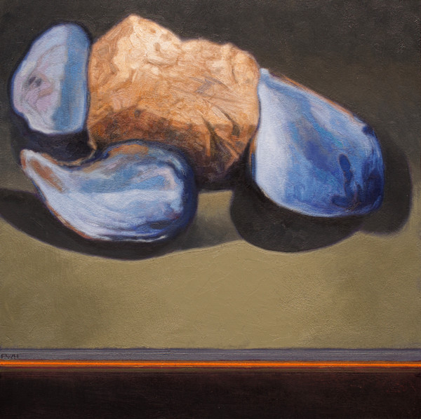 Stealing From Morandi Series - Triplets by Fred Hope