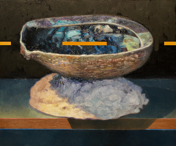 Duets Series - Orange Stripes by Fred Hope