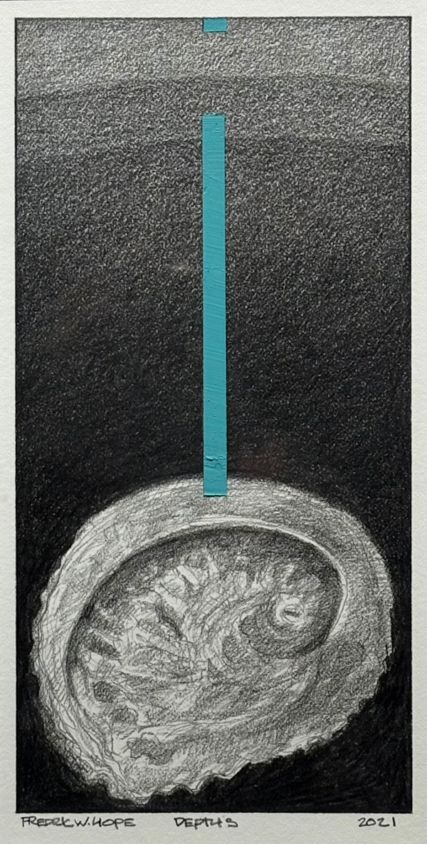 Drawing Series - Depths by Fred Hope