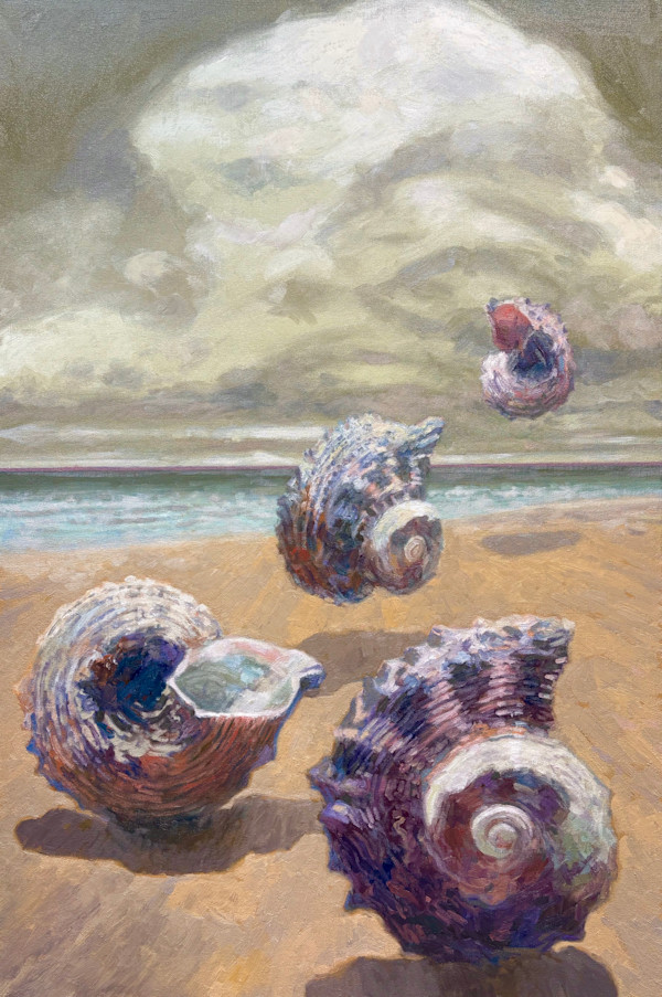 Surreal Shoreline Series - Escape Velocity 3 by Fred Hope