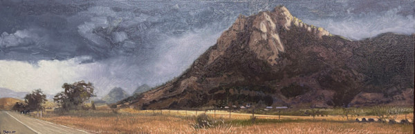 Coastal Highways Series - Mt. Hollister Squall by Fred Hope