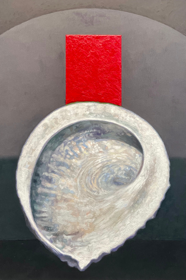 Portrait Series - White Abalone by Fred Hope