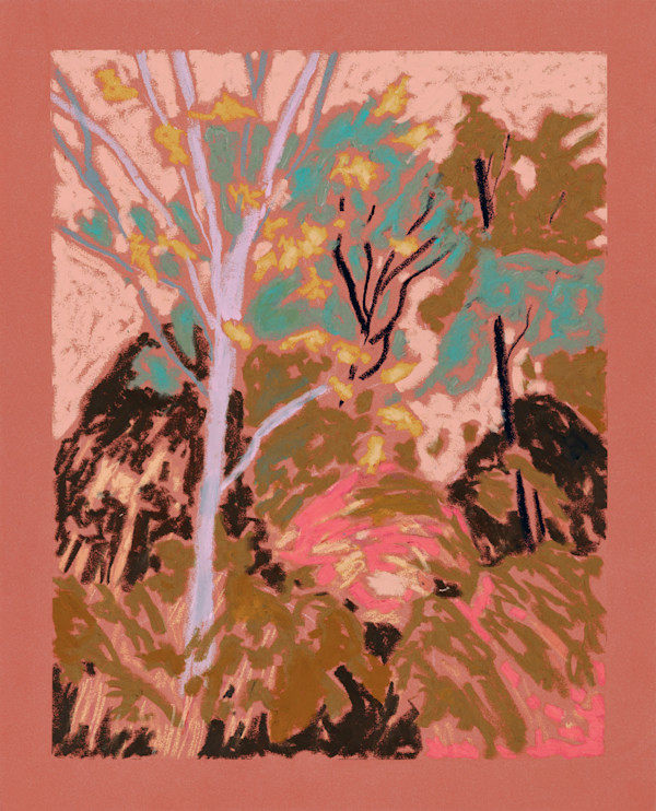 Saranac Trees No. 1 by Lisa Hupf, Image 8.