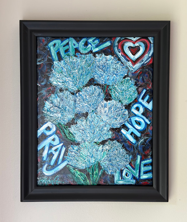 Graffiti Hope and Love by Kathleen Kraft, Image 1.