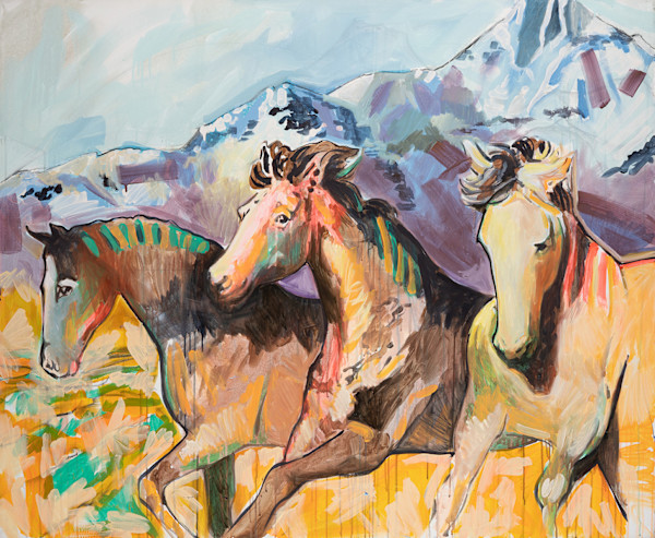 Running with the Mountain Winds by Matt Josef