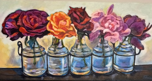 Summer Blooms by Karen Bobinski, Image 1.