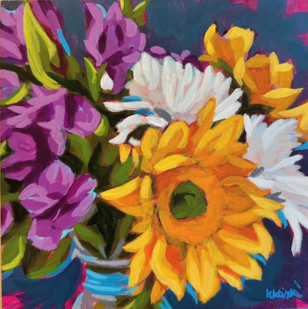 Sunflower bouquet by Karen Bobinski, Image 1.
