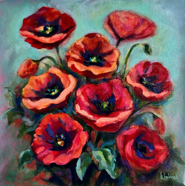 Hearts in Bloom by Karen Bobinski, Image 1.