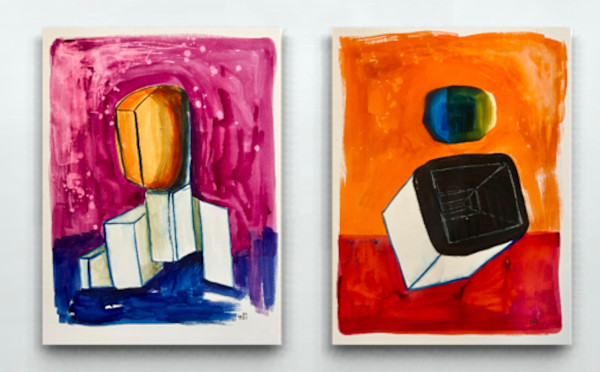 Remote View Diptych by Ladianne Henderson