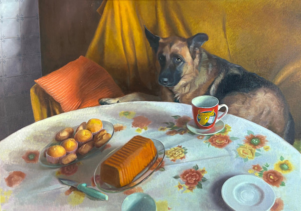"El Desayuno" by Suzanne Lago Arthur, Image 1.