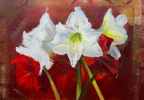 "The White and Red Queen of Hearts" by Suzanne Lago Arthur