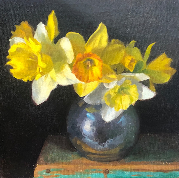 "April Daffodils" by Suzanne Lago Arthur