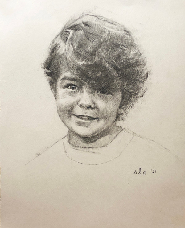 "Portrait of Peter" by Suzanne Lago Arthur