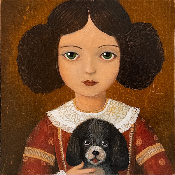 Treasured Poodle by Cambria Evans