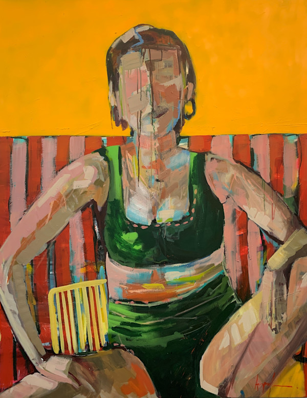 Summer Sun Girl by Angela Maritz