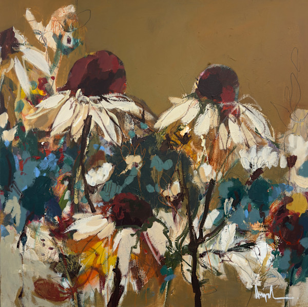 Gardens in Desert Sand I by Angela Maritz