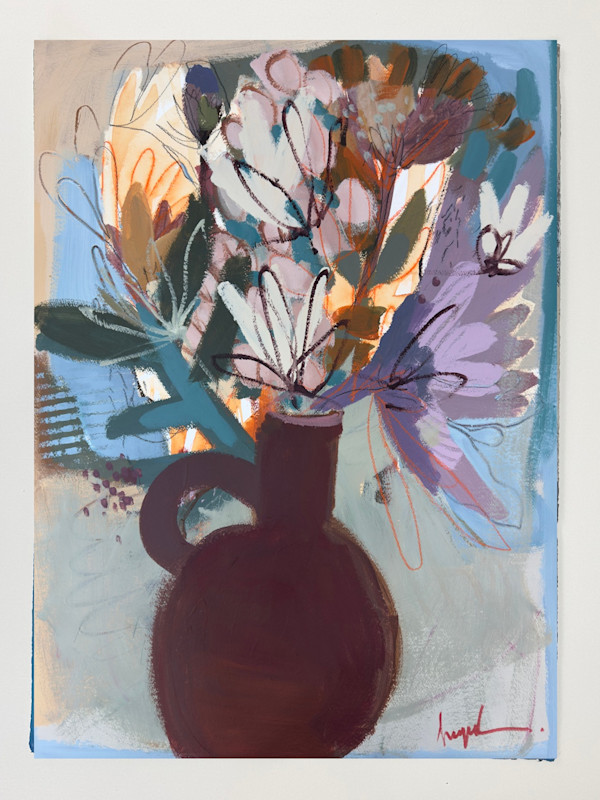 My Clay Water Jug by Angela Maritz