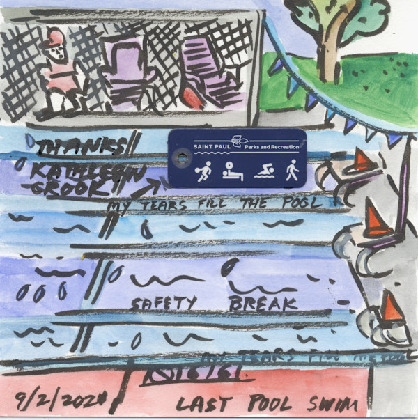 Farewell Highland Pool by Anita Inez White