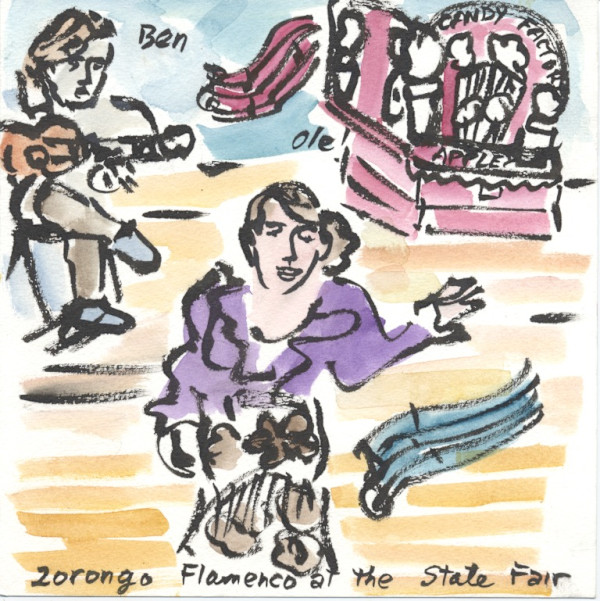 Zorongo Flamenco at the State Fair by Anita Inez White