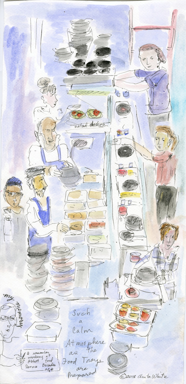 11am Tray Line by Anita Inez White