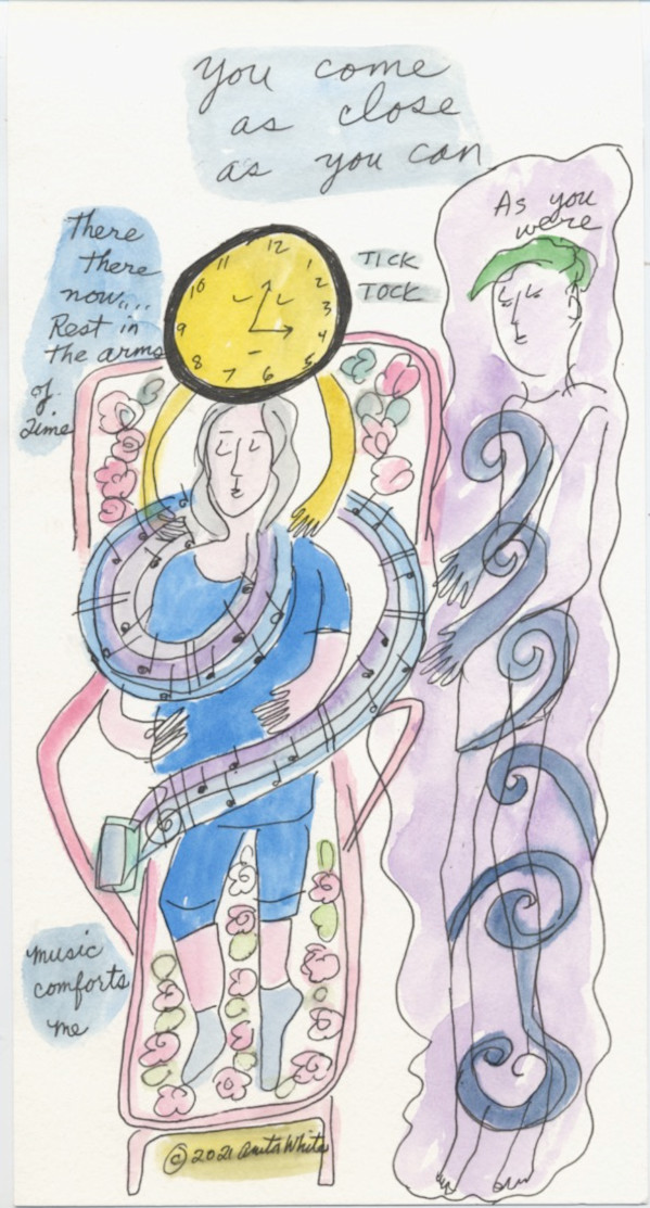 "You come as close as you can" by Anita Inez White