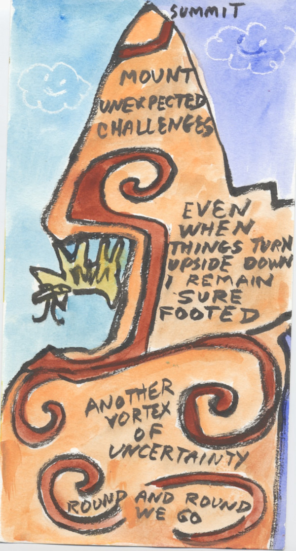 Mount Unexpected Challenges by Anita Inez White