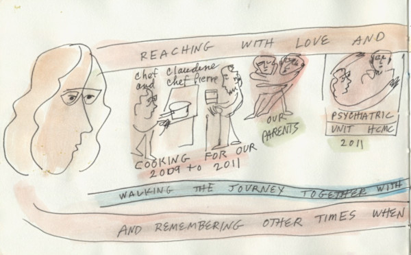 Reaching through the memories by Anita Inez White