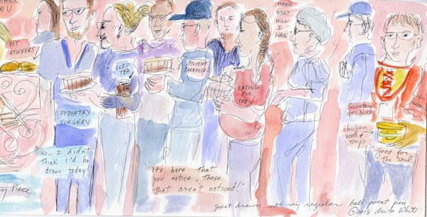 Noon Cafeteria by Anita Inez White