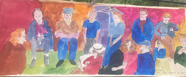 1995 Farm Meeting by Anita Inez White