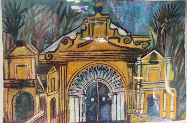 Mexican Church by Anita Inez White