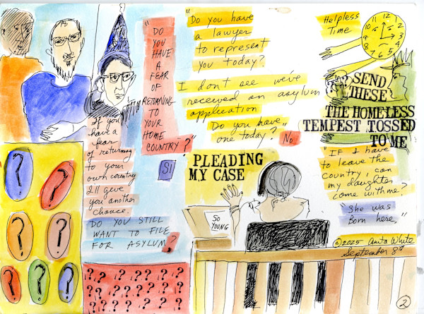 Case Two in Immigration Court by Anita Inez White