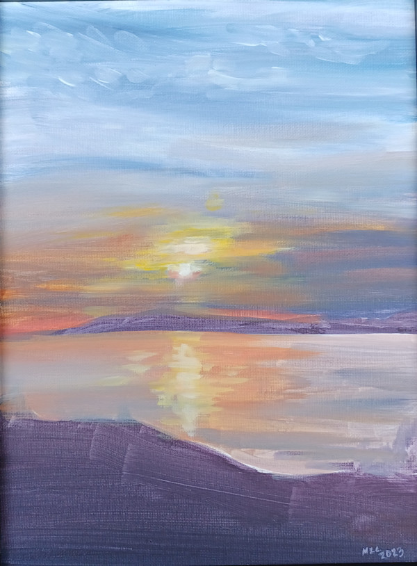 Boyne Sunset by Melissa  Z. Clark
