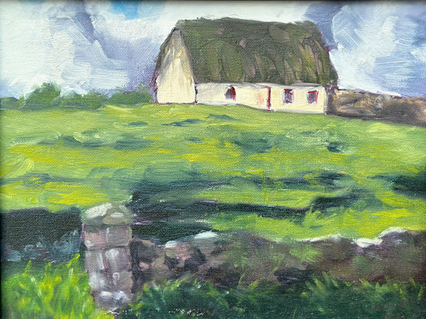 Cottage, Inishmore by Melissa  Z. Clark