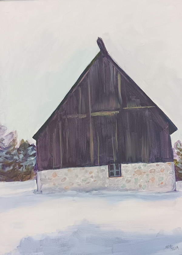 Black Barn by Melissa  Z. Clark